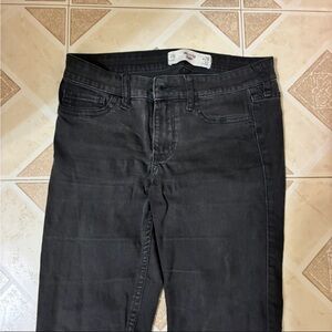 Hollister skinny Black Denim Jeans 7R w28 l32